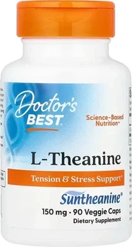 Дієтична добавка Doctor's Best L-Theanine with Suntheanine 150 мг 90 капсул (753950001978)