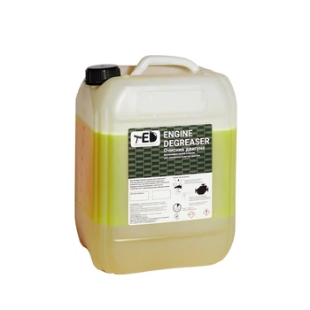 Очиститель двигателя автомобиля 10л ENGINE DEGREASER 1:10 концентрированный щелочный обезжириватель для безопасной очистки