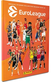Album na naklejki Panini Euroleague 2026 Hard Cover 56 stron (PA.AL.EL.526) (8051708031737)