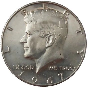 Колекційна срібна монета "½ Dollar - Half Dollar, Кеннеді" 11,5 г 1965-1970 роки