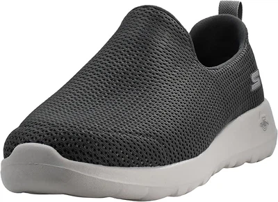 Мужские мокасины Skechers 47.5р., серые, 31.5 см