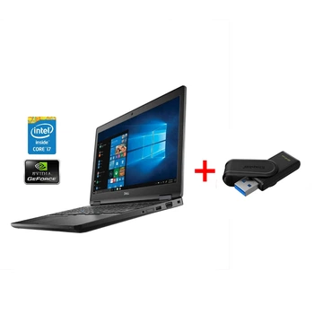 Ноутбук Б-класс Dell Latitude 5591 / 15.6" (1920x1080) IPS / Intel Core i7-8850H (6 (12) ядер по 2.6 - 4.3 GHz) / 16 GB DDR4 / 512 GB SSD NVMe / nVidia GeForce MX130, 2 GB DDR5, 64-bit / WebCam / Win 11 Pro б/у +Подаок Флеш-накопитель Kingston 64GB