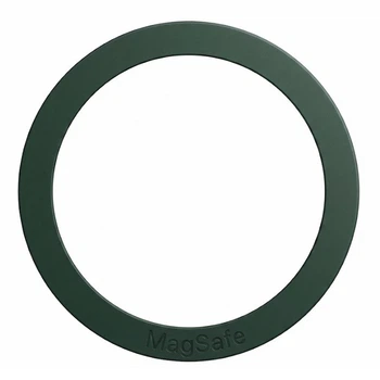 Металлическое кольцо Silicone Magnetic Safe Dark Green
