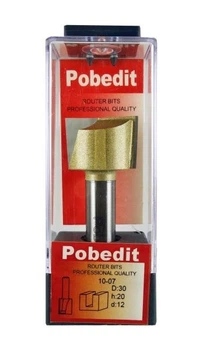 Фреза пазова пряма POBEDIT 1007 D30 d12 h20