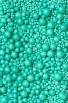 Посыпка кондитерская SD Pearls сахарные шарики бірюзові 3-10мм 1кг