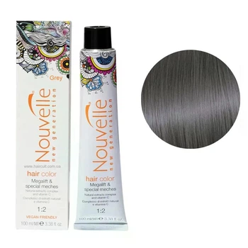 Фарба для волосся Nouvelle Hair Color Grey (Попеляста) 100 мл