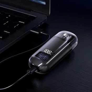 Триммер носовой TX05 USB аккумуляторный для удаления волос прозрачный