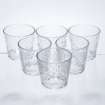Набір склянок для напоїв Textured Tumbler 6 штук по 140 мл HP-17-17