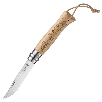 Нож складной Opinel №8 Trekking Mountain (длина: 190мм лезвие: 85мм) бук