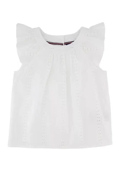 Детская блузка Tommy Hilfiger 1159861046 (Белый 5) на рост 109 см