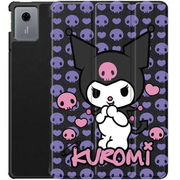 Чохол Boxface Lenovo Idea Tab Plus 12.1" Kuromi Purple Skull (72626)