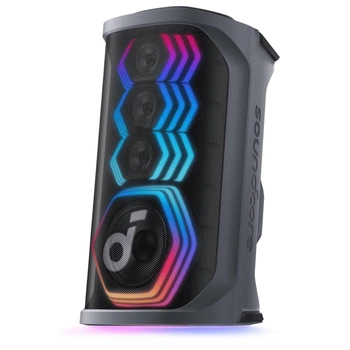 Портативна бездротова колонка Anker SoundCore Rave 3S 200W Bluetooth 5.3 Karaoke IPX4 Black (A31A3012)
