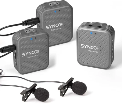 Беспроводная микрофонная система SYNCO G1 (A2 ) 2.4G Серый