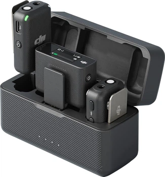 Микрофонная радиосистема DJI Mic (2 TX + 1 RX + Charging Case) Black Б/В k1