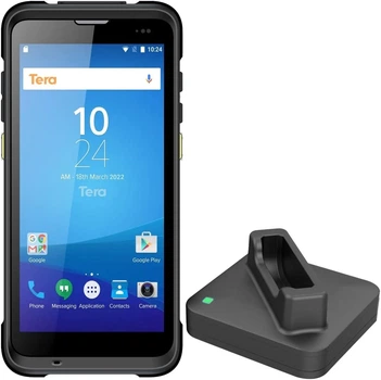 Смартфон сканер штрих-кода 5.5" Tera 3/32Gb 4G NFC 13Мп 8 ядер Android 9 Black k1