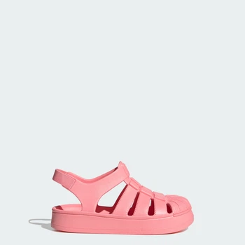 Детские Сандалии Superstar Kids adidas JI2799 28 (28 EUR) розовый (4067904579625)