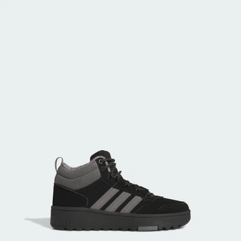 Дитячі Черевики Hoops 4.0 Mid Kids adidas JQ7903 36 (36 EUR) чорний (4068803801763)