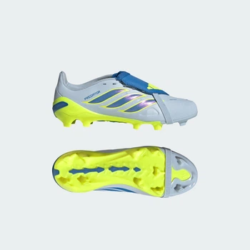 Детские Бутсы PREDATOR LEAGUE Fold-Over Tongue Firm Ground Football Kids adidas JR7924 34 (34 EUR) синий (4068812331855)
