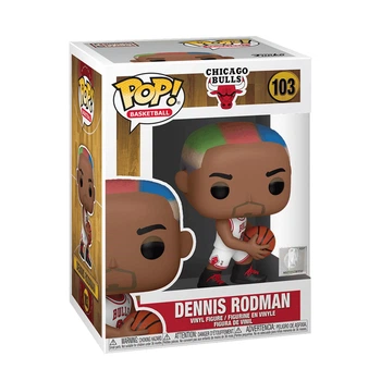 Коллекционная фигурка NBA Dennis Rodman - Chicago Bulls Funko POP Разноцветная