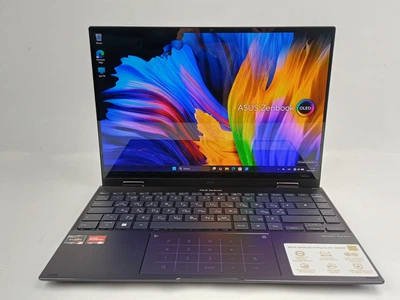 Ультрабук 14" Asus Zenbook 14 Flip OLED (UN5401QA) AMD Ryzen 9 5900HX RAM 16GB SSD 512GB Win11 Алюминиевый корпус (UKR) g2 Б/В