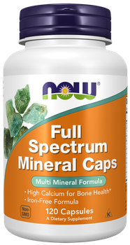 Minerały NOW Foods Full Spectrum Mineral Caps 120 kapsułek (733739015440)