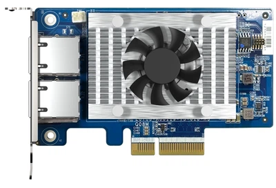 Сетевая карта QNAP Dual-port RJ45 10GbE network expansion card PCIe 3.0 x4 (QXG-10G2T-X710)