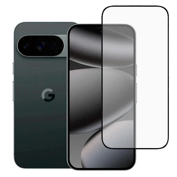 Защитное стекло для телефона Google Pixel 10 Pro XL противоударное на весь экран прозрачное с черной рамкой