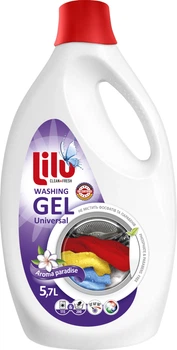 Гель для прання Lilu Washing gel Universal з ароматом Aroma paradise 5,7 л