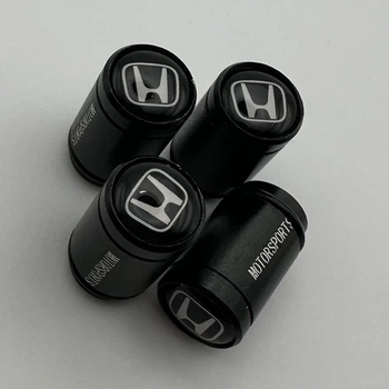 Защитные металлические колпачки на ниппель (хонда) Honda моторспорт подарочный набор нипель