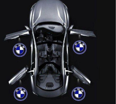 Подсветка дверей проекция для BMW ( БМВ ) 4 штуки комплект на 4 двери