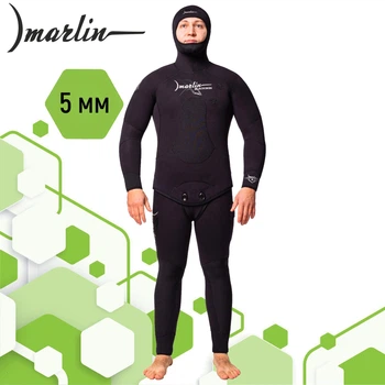 Гідрокостюм 5 мм Marlin Blackskin 5 мм (XXL)