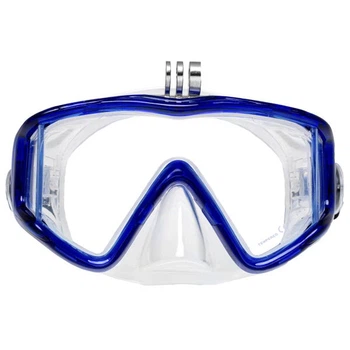 Маска Marlin Big Panoramic Blue c креплением для экшн камеры (11206)