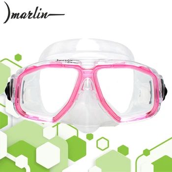 Детская маска для плавания Marlin Junior Pink (013134)