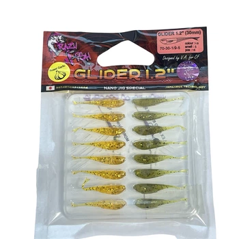 Приманка Crazy Fish Glider 1,2" 70-30-1/9-5 чеснок упак (16шт),70-30-1/9-5