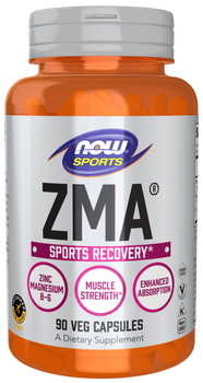 Minerały NOW Foods ZMA Sports Recovery 90 kapsułek (733739022004)