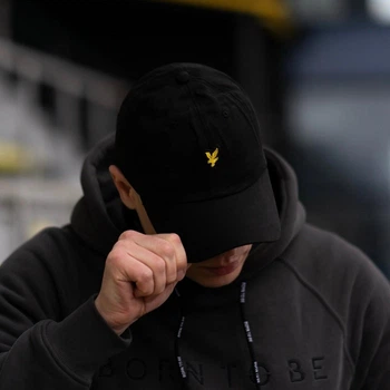 Кепка Lyle & Scott Хлопок 100% One Size Черная (LS1)