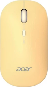 Mysz Acer AMR130 Wireless/Bluetooth Yellow (GP.MCE11.04B)