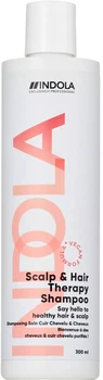 Szampon przeciwłupieżowy Indola Scalp & Hair Therapy oczyszczający 300 ml (4067971052762)