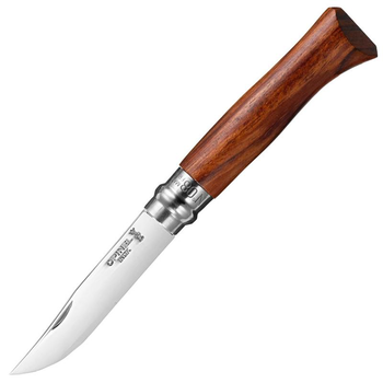 Нож складной Opinel №8 Inox (длина: 190мм лезвие: 85мм) бубинга ножны замш