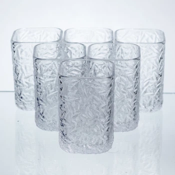 Набір склянок для напоїв Matrix Glass 6 штук по 195 мл HP-17-42 (LG-HP-17-42)