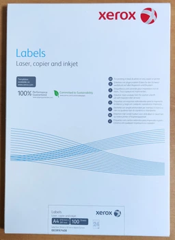 Наклейка Xerox Mono Laser 24UP (прямі кути) 70x37mm 100арк. (003R97408)