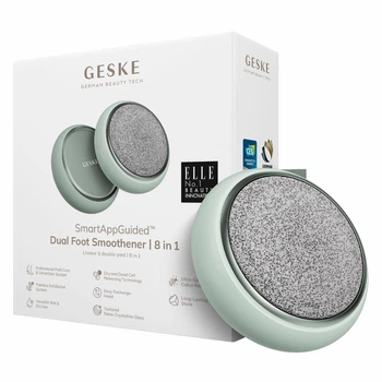 Пемза для ухода за стопами GESKE Dual Foot Smoothener 8в1 зеленая