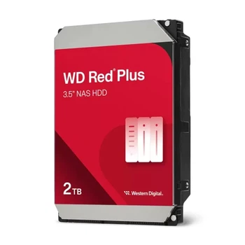 Жесткий диск 3.5" 12Tb Western Digital Red Plus, SATA3, 512 Мб, 7200 об/мин (WD120EFGX)