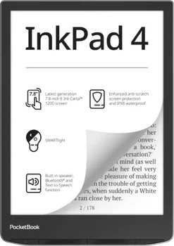 Электронная книга 7.8" PocketBook 743G InkPad 4, Stundust Silver