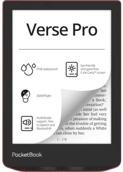 Электронная книга 6" PocketBook Verse Pro, Passion Red