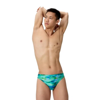 Плавки чоловічі Speedo ML PRINTED BRIEF TUR/DKGRN (8-005187007) 32