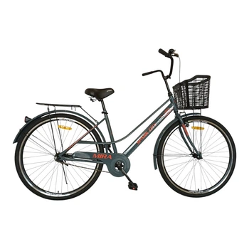 Велосипед SPARK CITY MIRA 28`` ст18 жв з кошиком графітовий