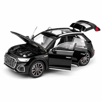 Машинка Audi Q5 игрушка моделька металлическая коллекционная 20 см Черный (7274897)