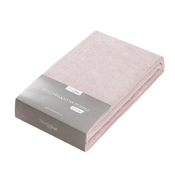 Простирадло Home Line 120108298 160х200 Махрові; Бавовна Рожевий