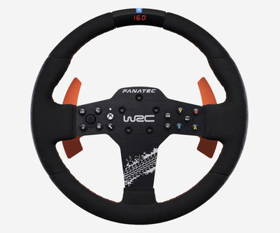 Руль для симрейсинга FANATEC CSL Elite Steering Wheel WRC (QR2 Lite) для PC / Xbox / PlayStation черный 30 см (CRD-9020016-WW)